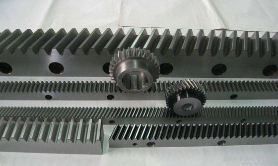 C45 Steel Helical Gear Rack For Building Material